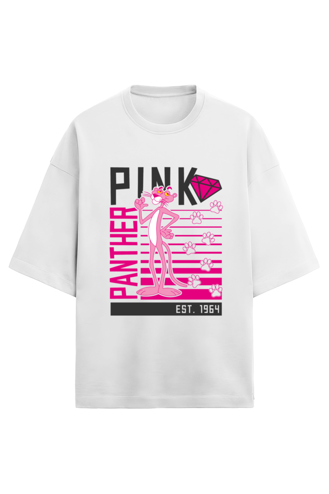 PINK PANTHER French Terry Oversized T-Shirt