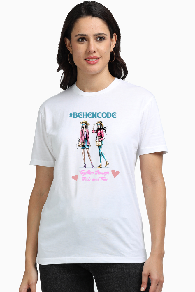 BEHENCODE Supima Unisex T-shirt