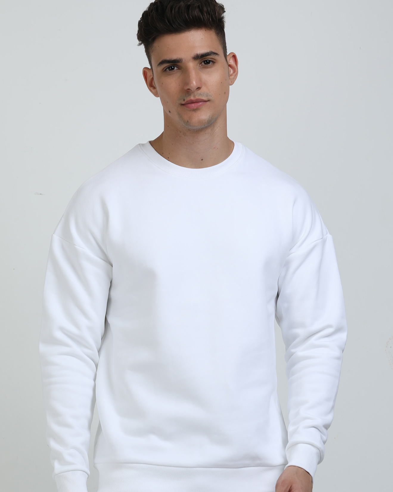 SOLID Unisex Oversized Sweatshirt