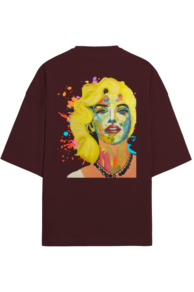 MARILYN French Terry Oversized Unisex Exclusive T-shirt