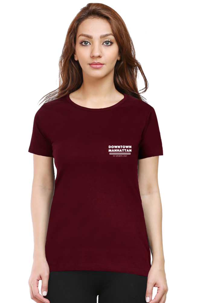 Downtown Manhattan Women regular fit tshirt