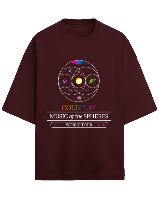 COLDPLAY World Tour Terry T-Shirt
