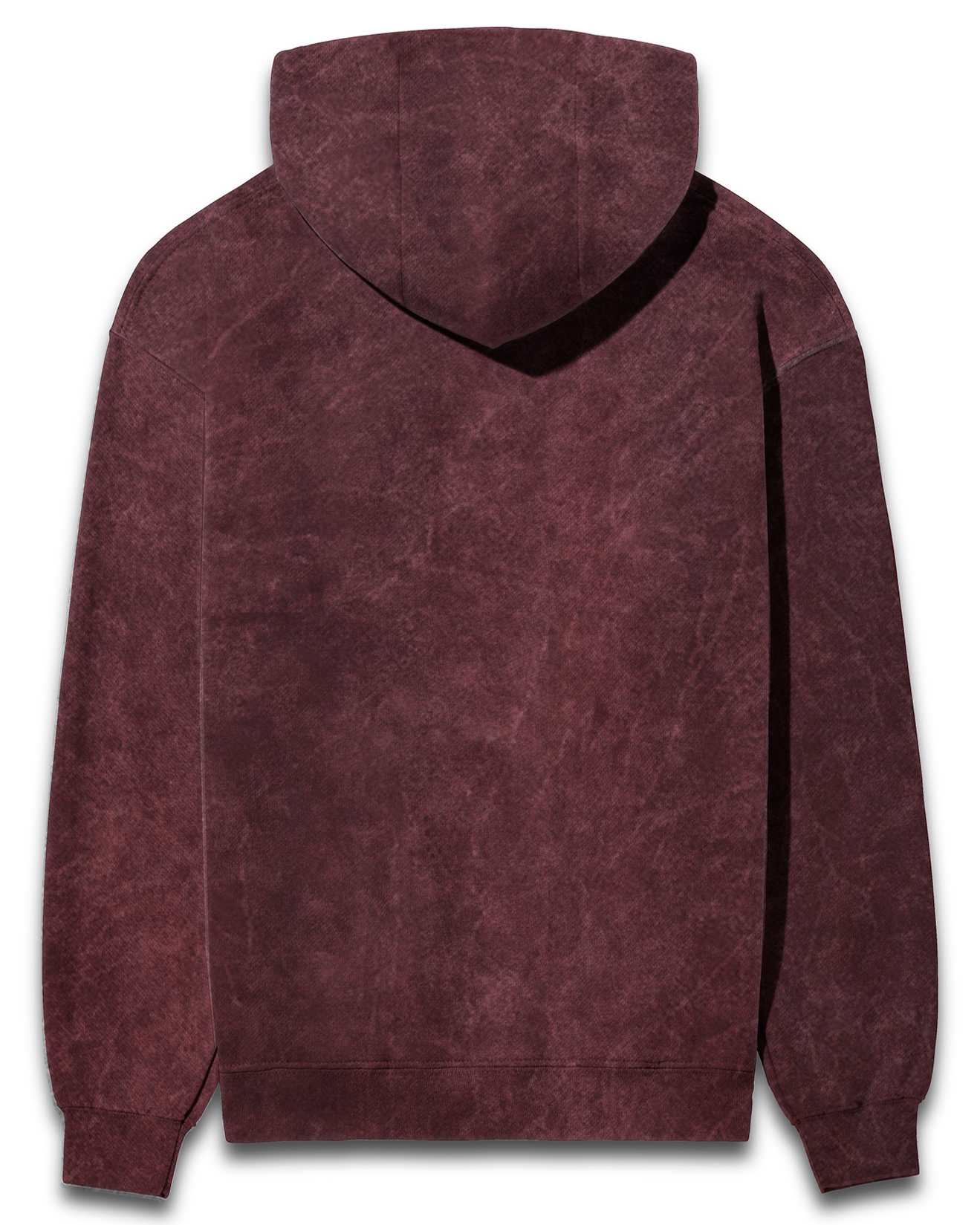 Peace and Love Unisex Acid-wash Hoodie