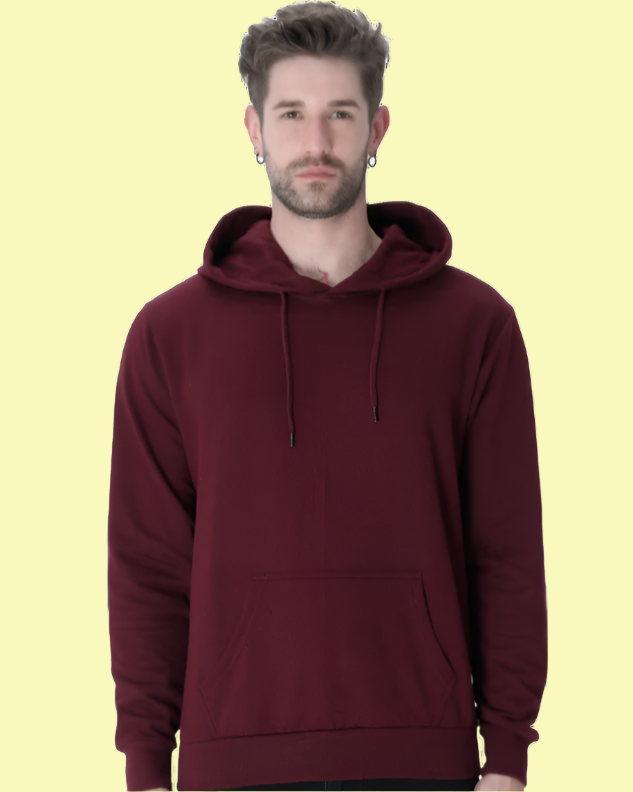 SOLID Unisex Hooded Sweatshirt