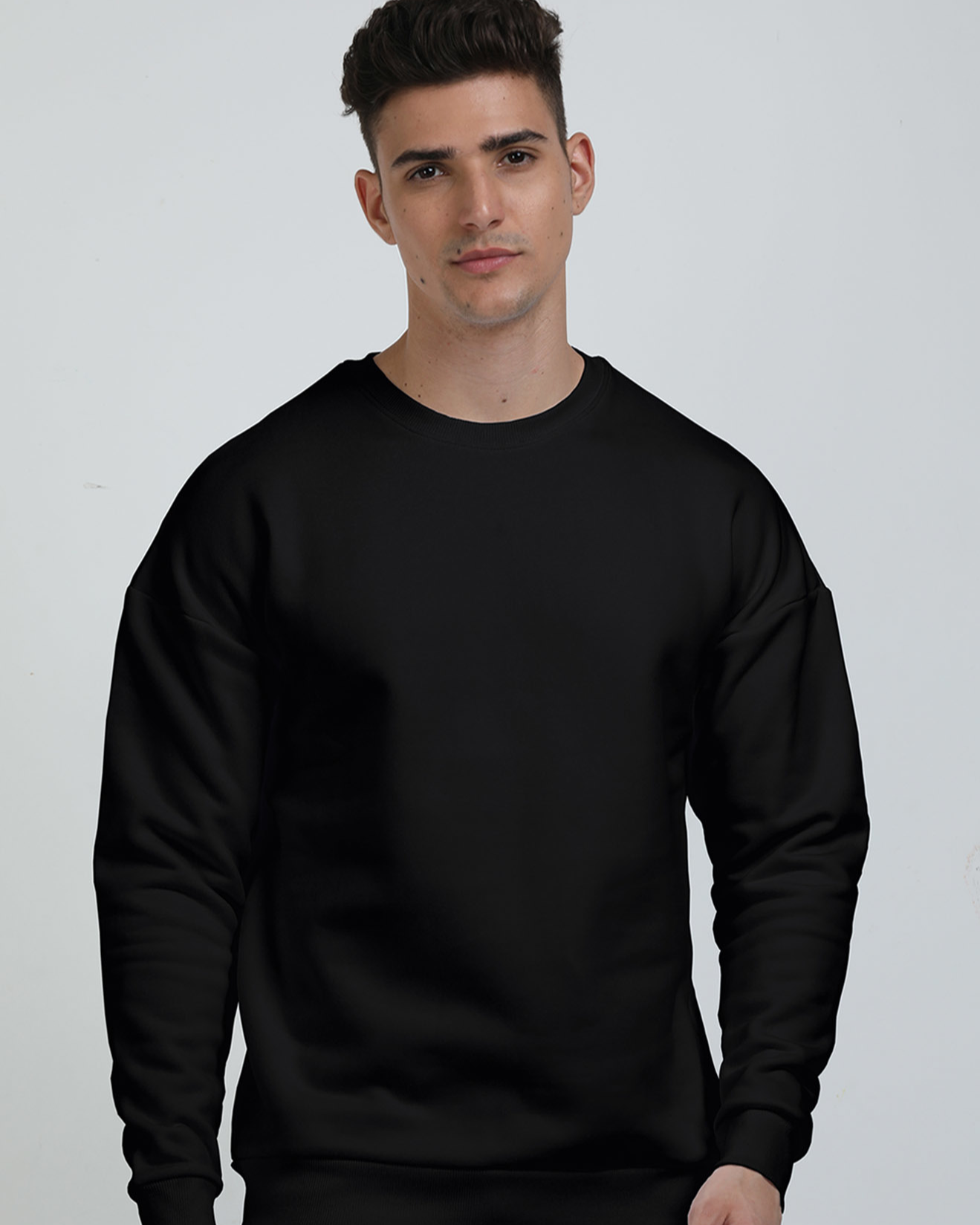 SOLID Unisex Oversized Sweatshirt