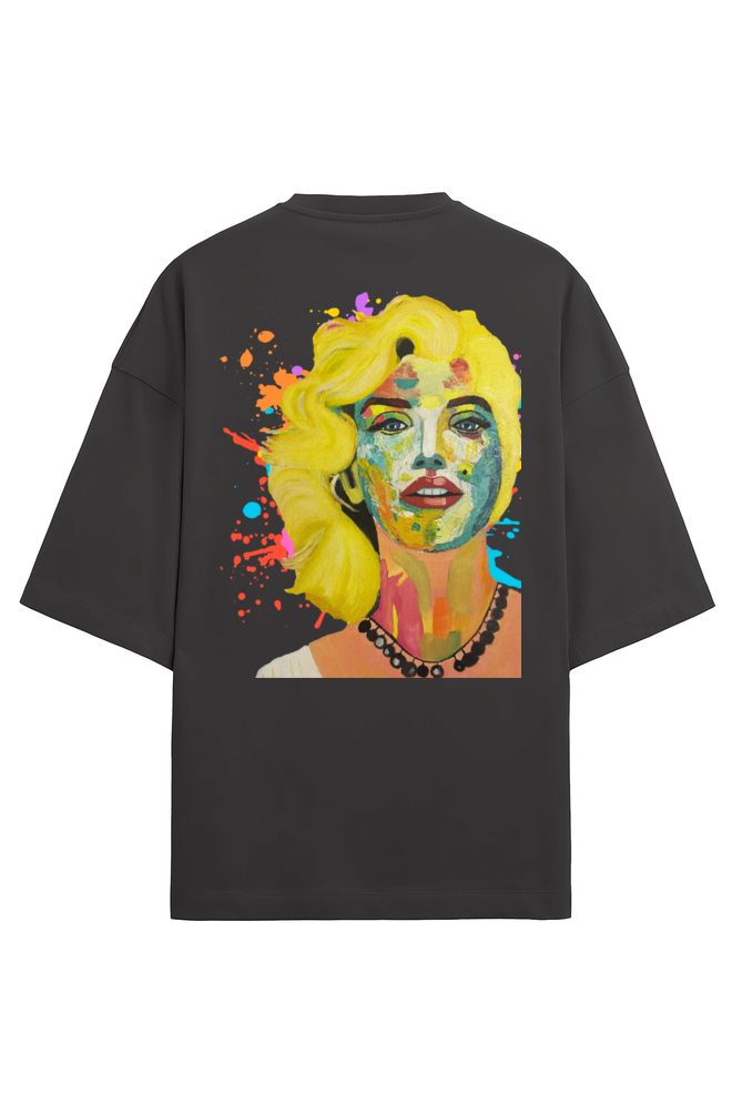 MARILYN French Terry Oversized Unisex Exclusive T-shirt