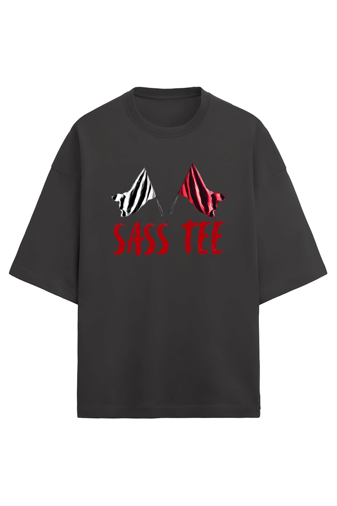 RED FLAG Terry Oversized Unisex TShirt