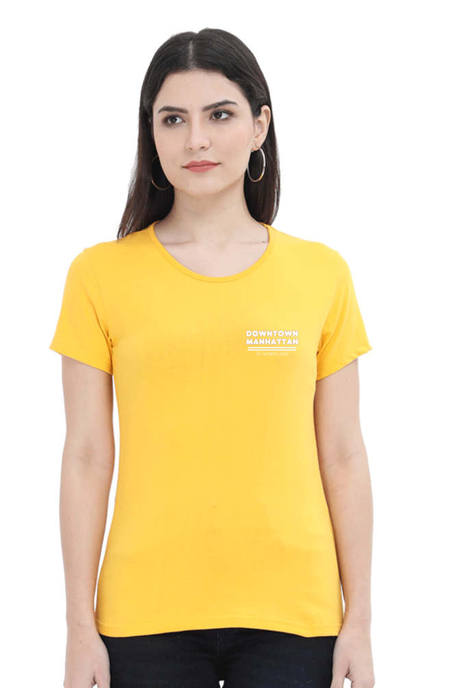 Downtown Manhattan Women regular fit tshirt