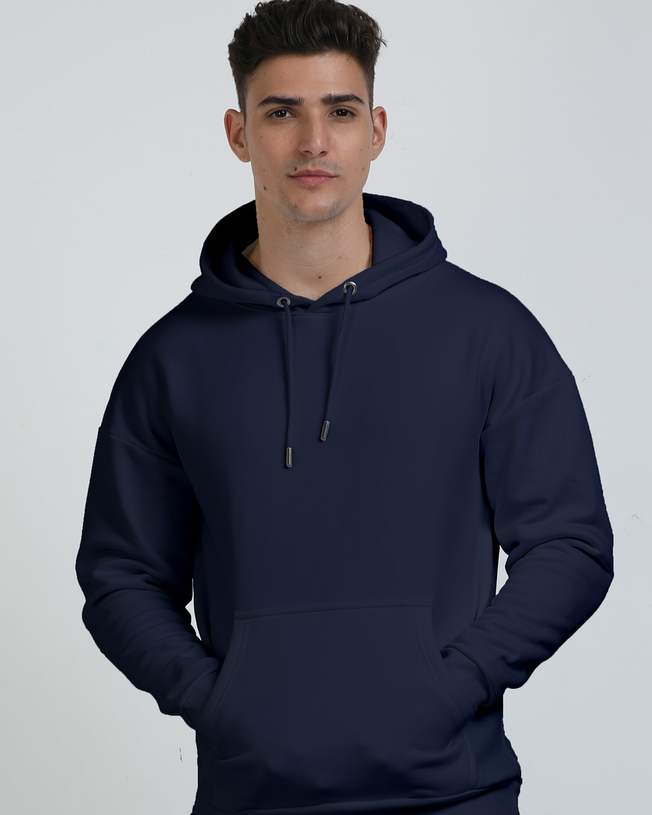 SOLID Oversized Unisex Hooded Sweatshirt