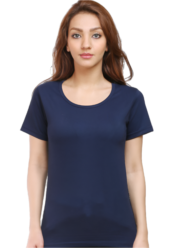 SOLID Women Regular fit Tshirt