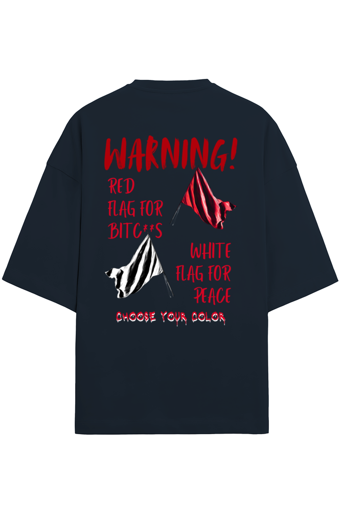 RED FLAG Terry Oversized Unisex TShirt
