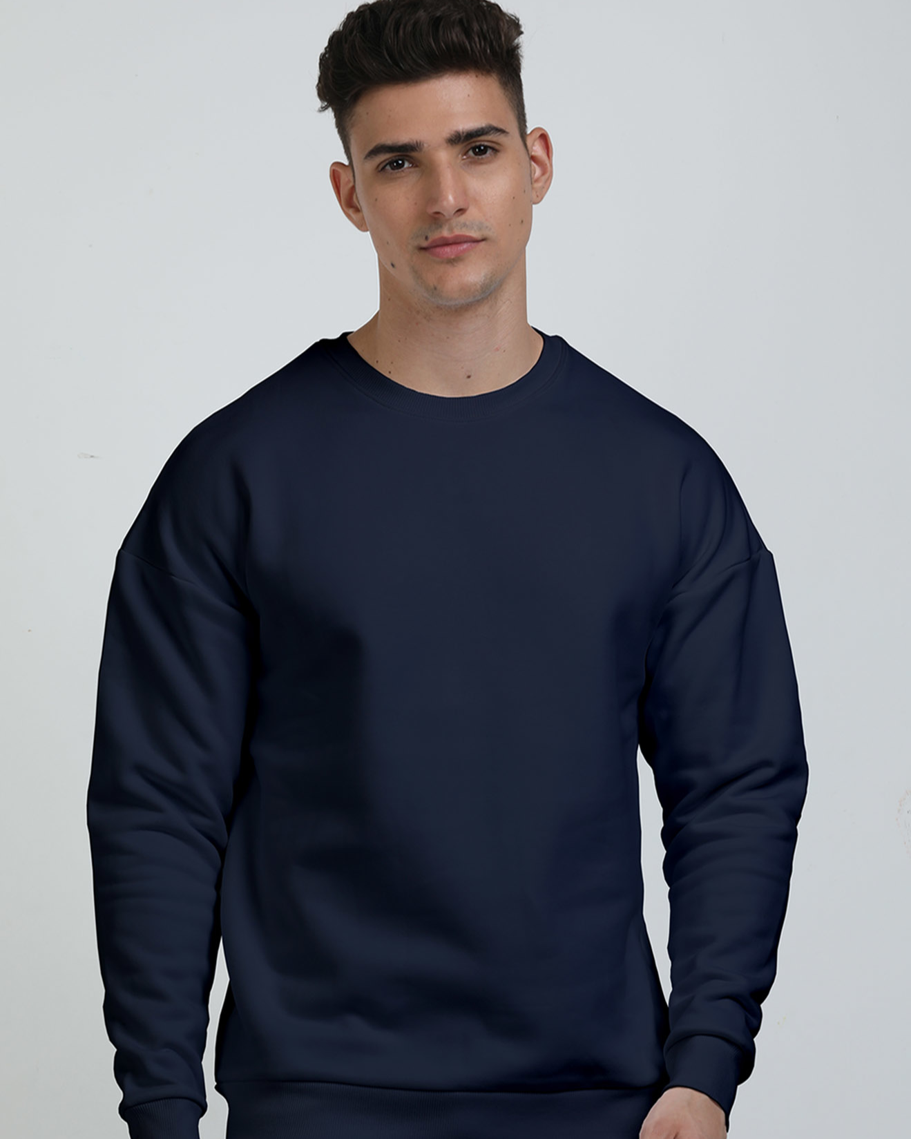 SOLID Unisex Oversized Sweatshirt