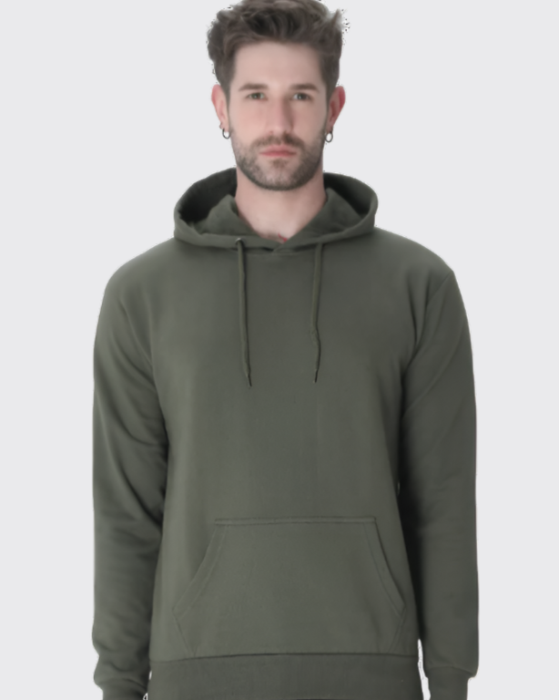 SOLID Unisex Hooded Sweatshirt