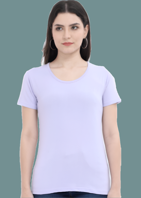 SOLID Women Regular fit Tshirt
