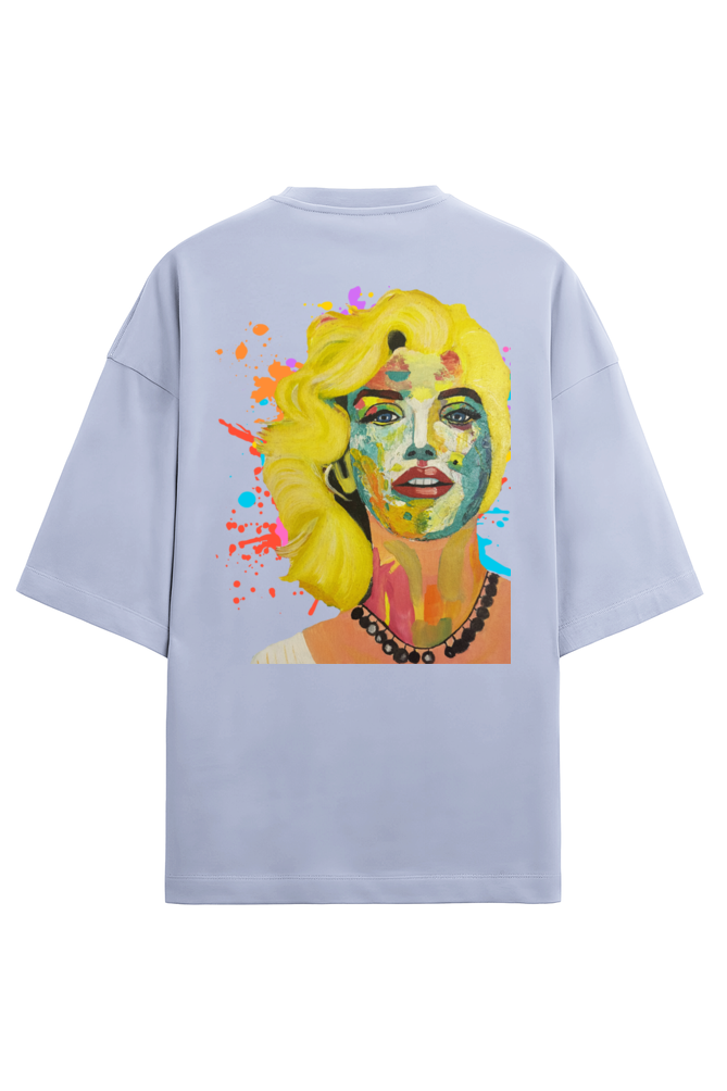 MARILYN French Terry Oversized Unisex Exclusive T-shirt