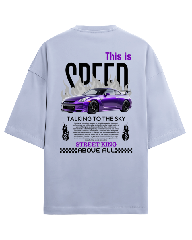 SPEED French Terry Oversized Unisex T-Shirt