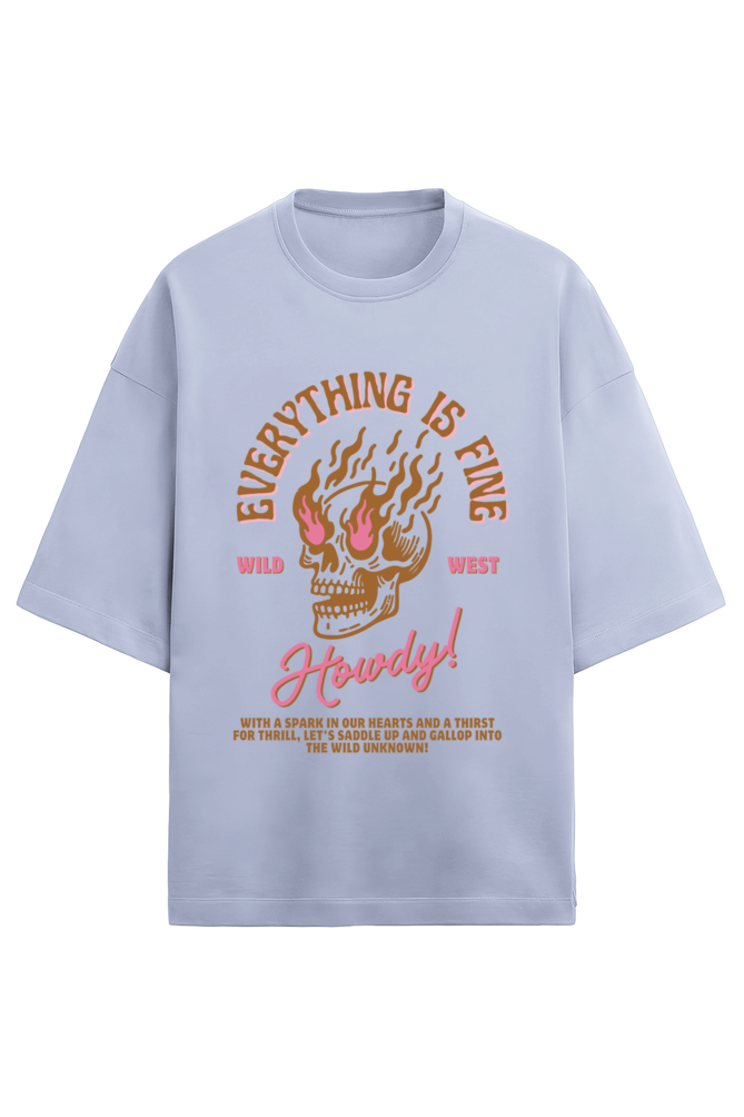 HOWDY French Terry Oversized T-Shirt