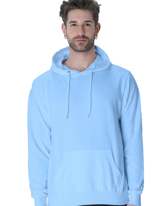 SOLID Unisex Hooded Sweatshirt