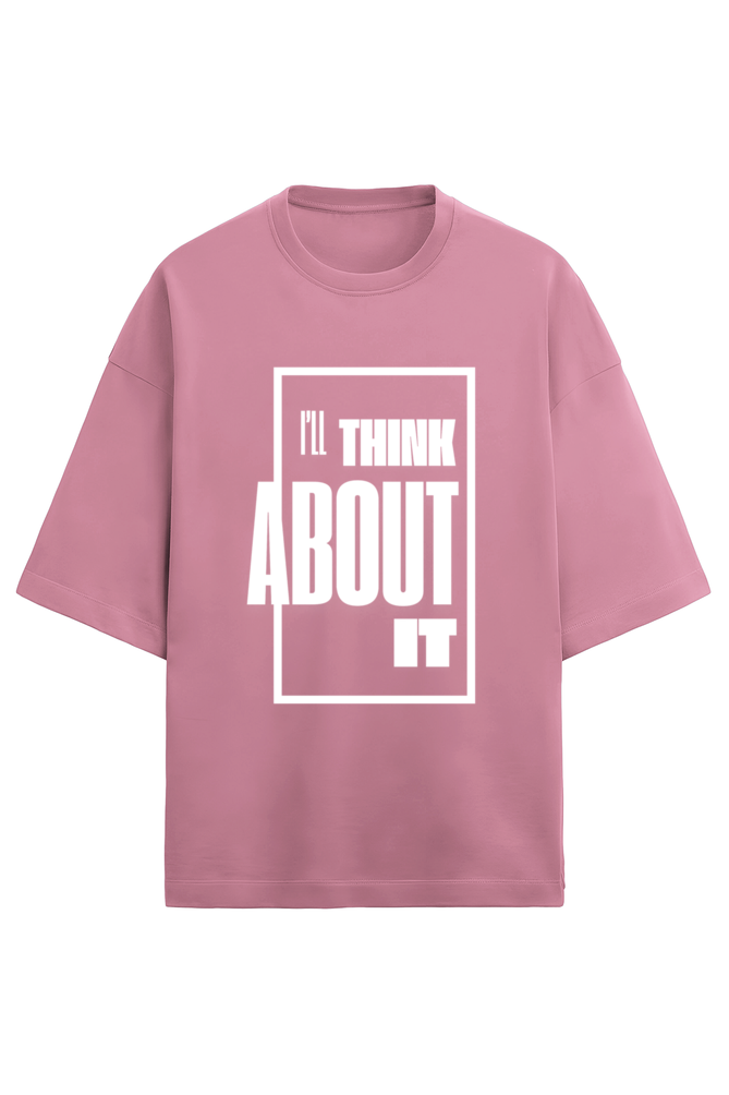 BOUT it French Terry Oversized T-Shirt