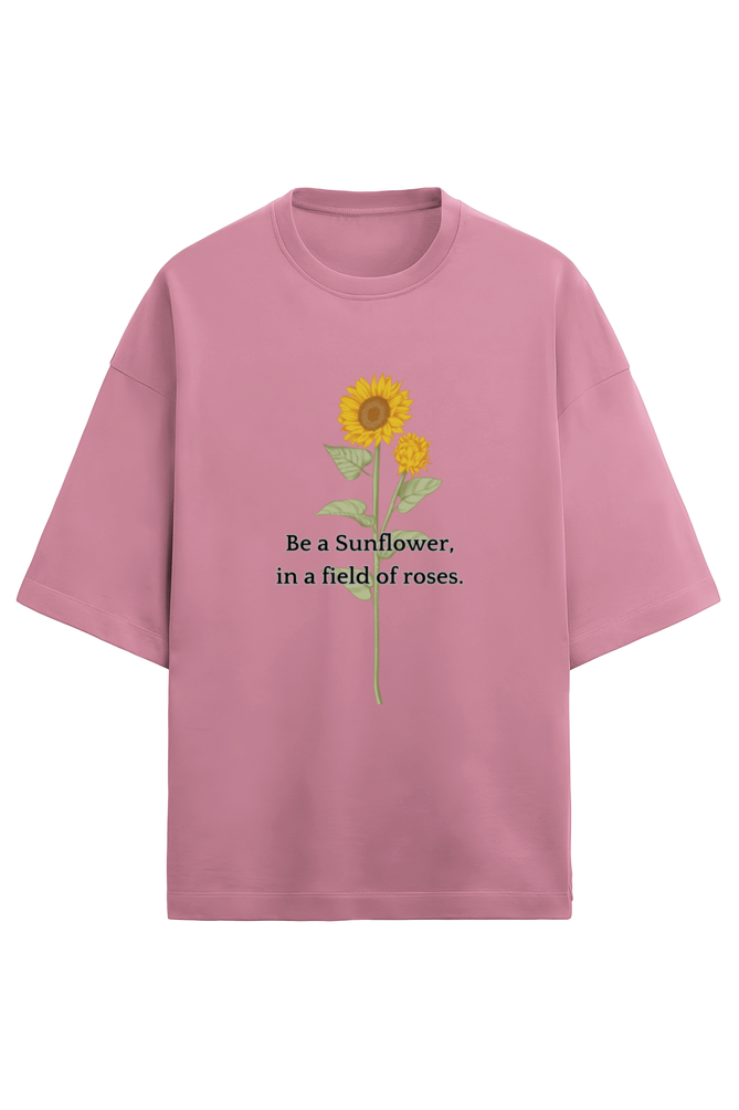 SUNFLOWER TERRY OVERSIZED T-SHIRT
