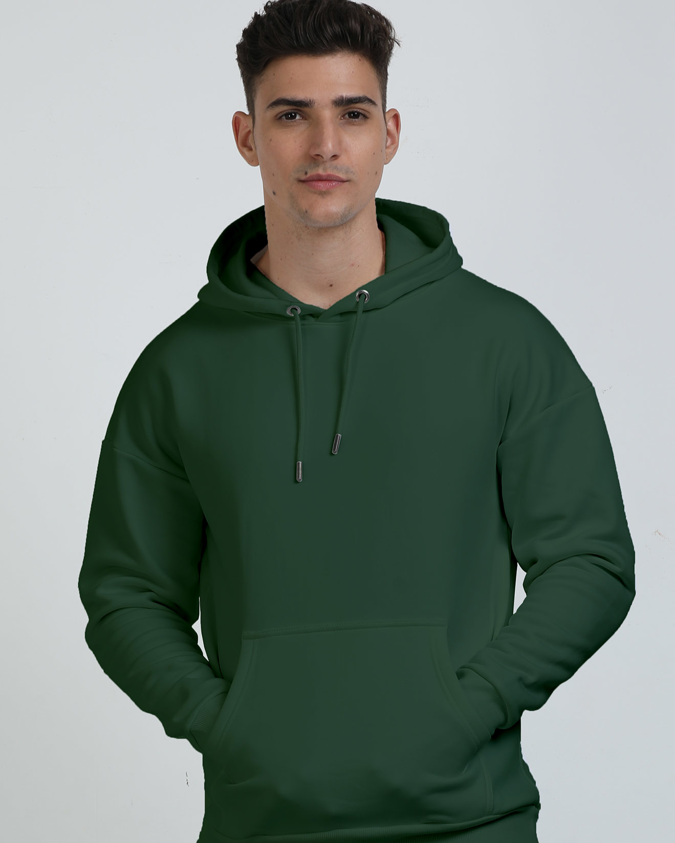 SOLID Oversized Unisex Hooded Sweatshirt