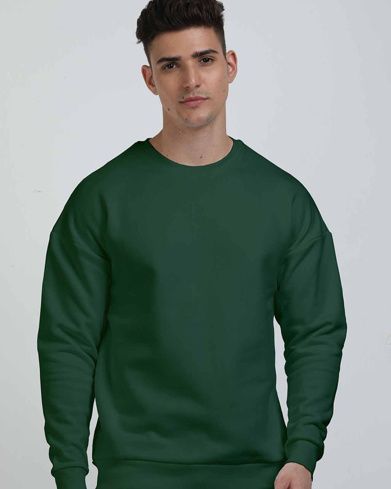 SOLID Unisex Oversized Sweatshirt