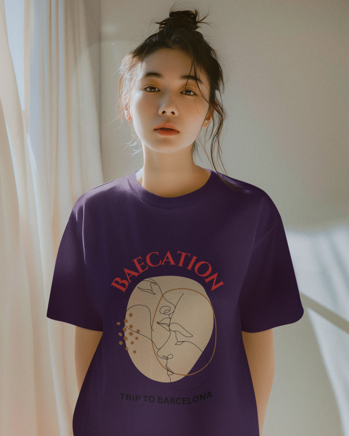 BAECATION Oversized Unisex Classic TShirt
