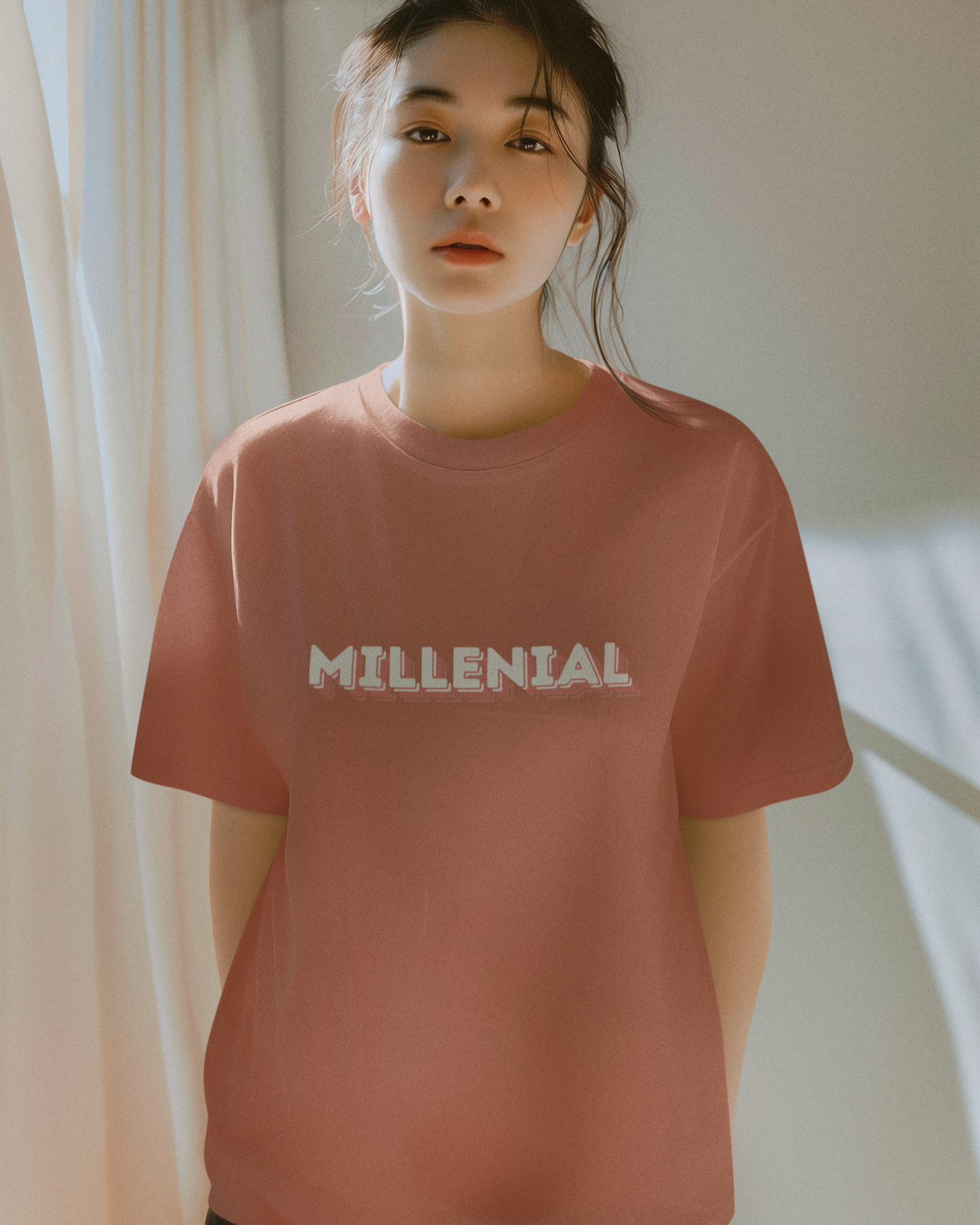 MILLENIAL Oversized Unisex tshirt