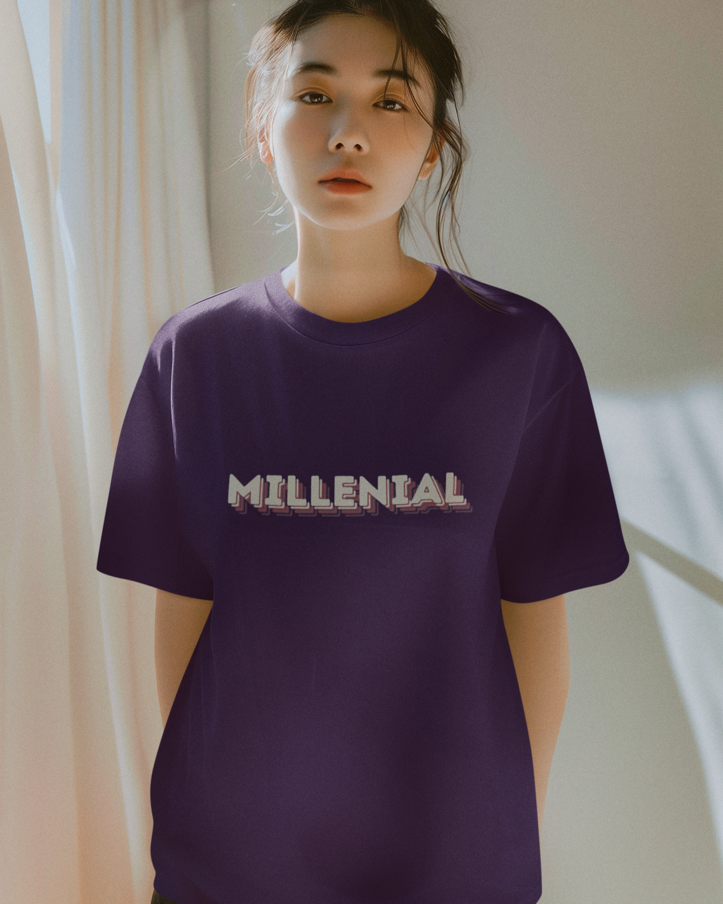 MILLENIAL Oversized Unisex tshirt