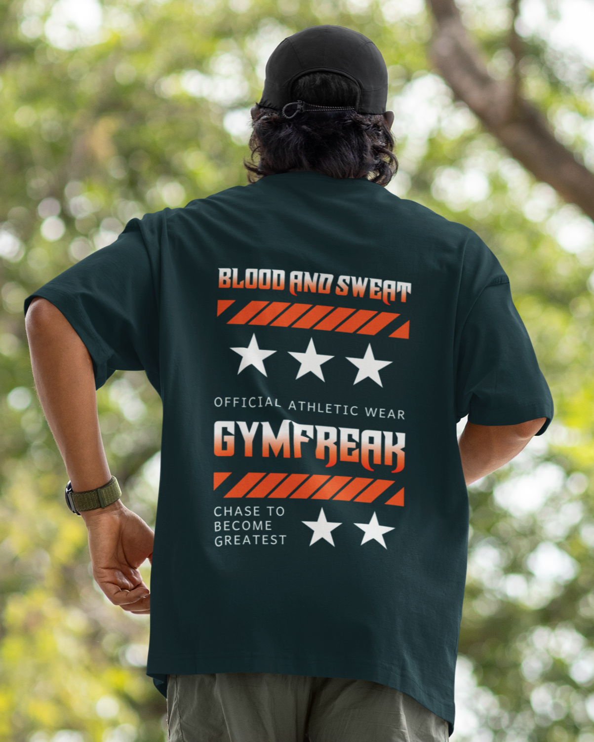 GYM FREAK Oversized Unisex T-Shirt