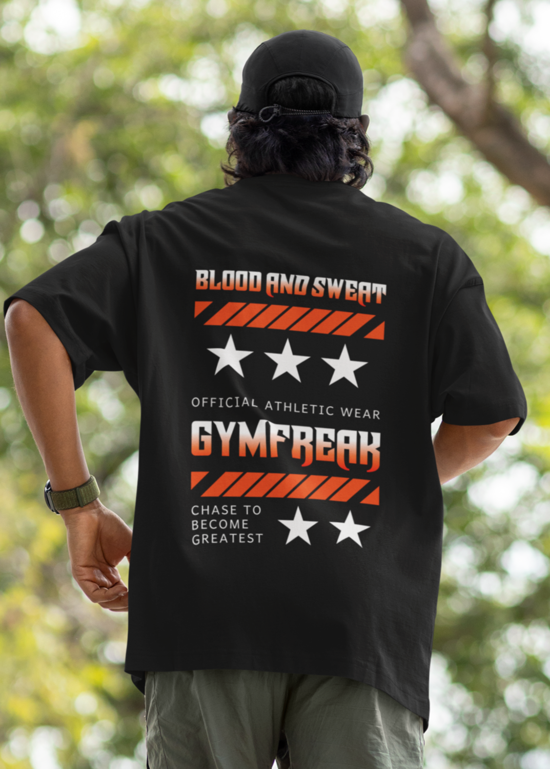 GYM FREAK Oversized Unisex T-Shirt
