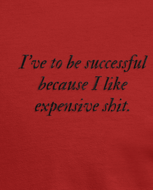 Aim high embroidered Oversized Unisex T-Shirt