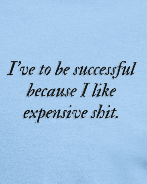 Aim high embroidered Oversized Unisex T-Shirt