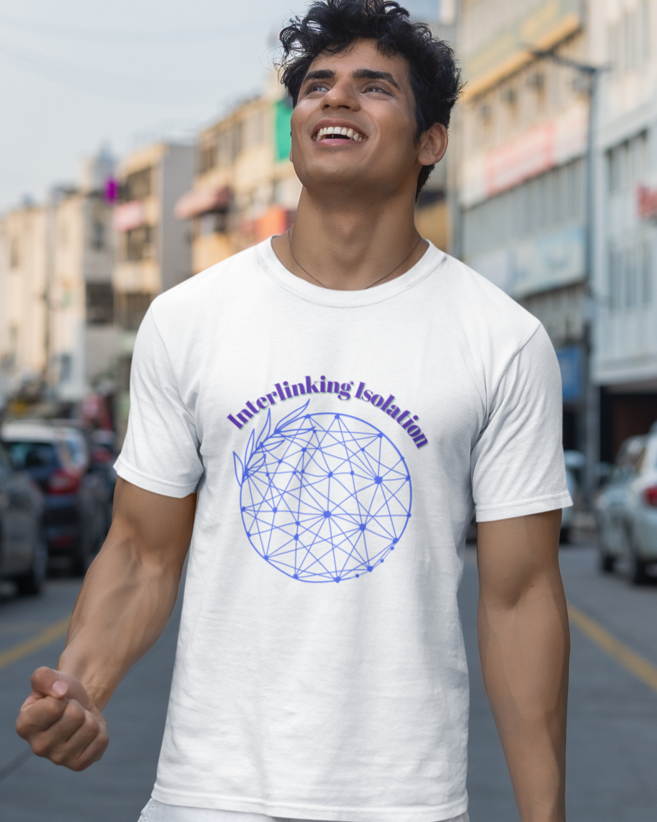 Interlinking Isolation Unisex SUPIMA TShirt