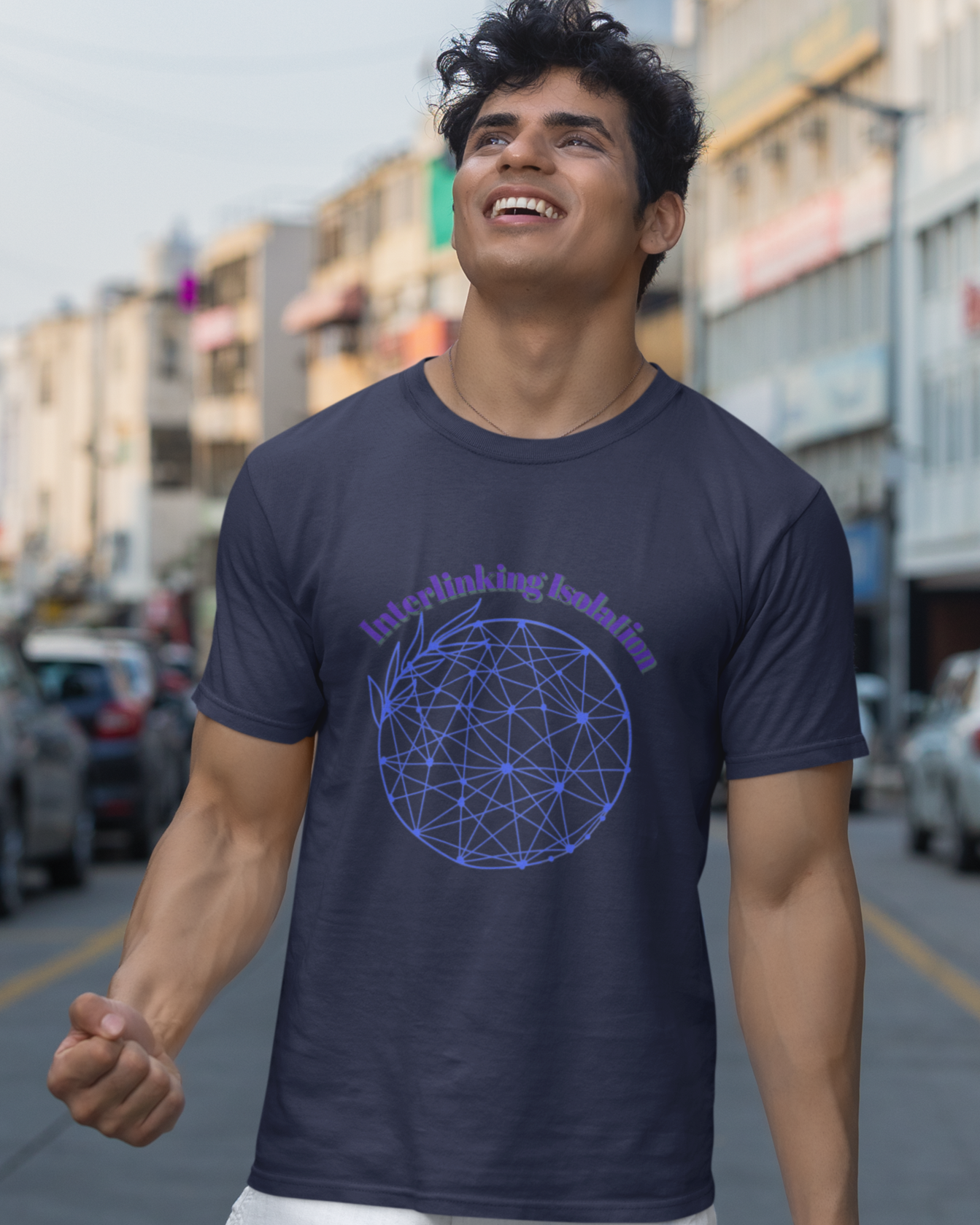 Interlinking Isolation Unisex SUPIMA TShirt