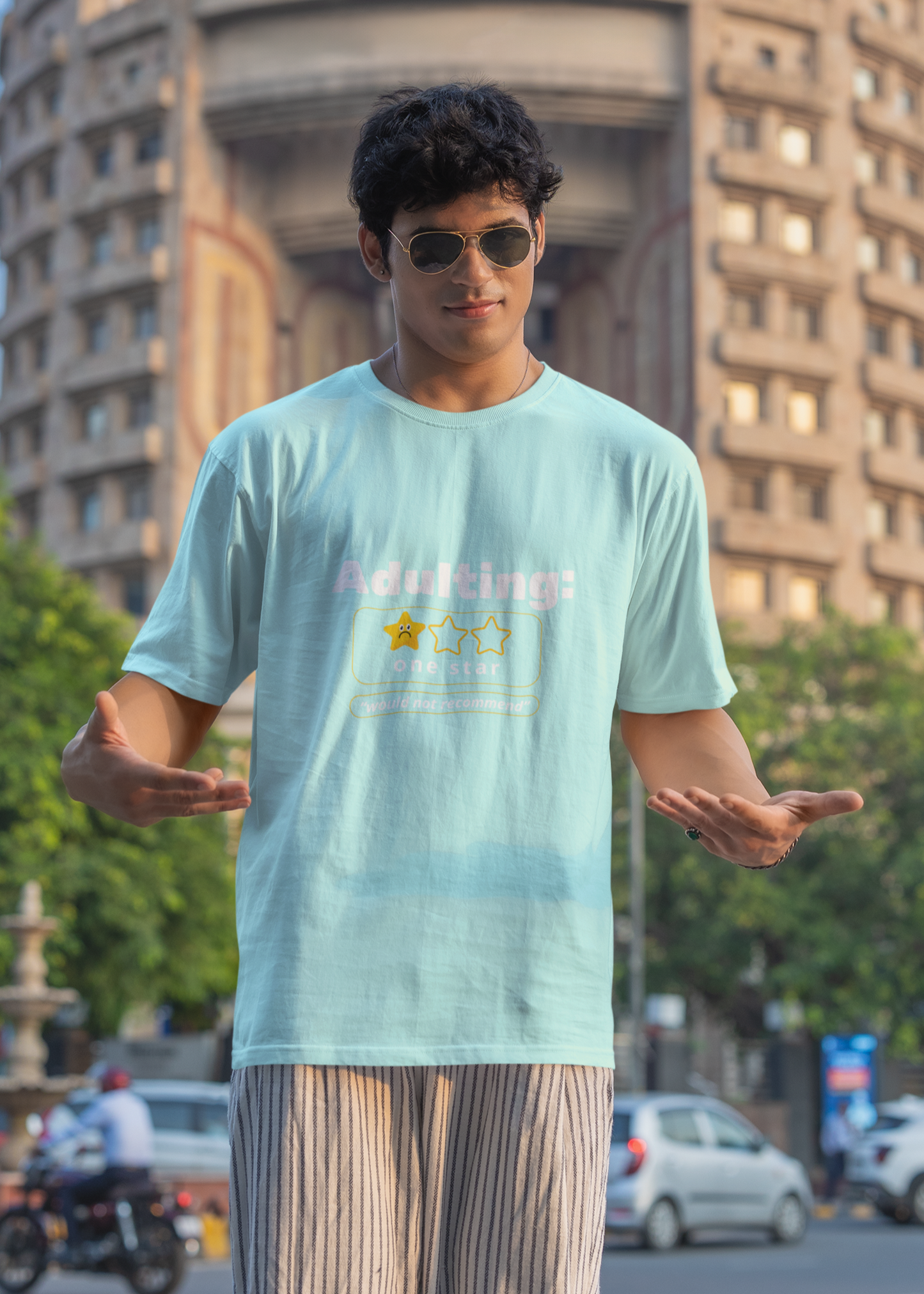 ADULTING Oversized Unisex Classic T-Shirt