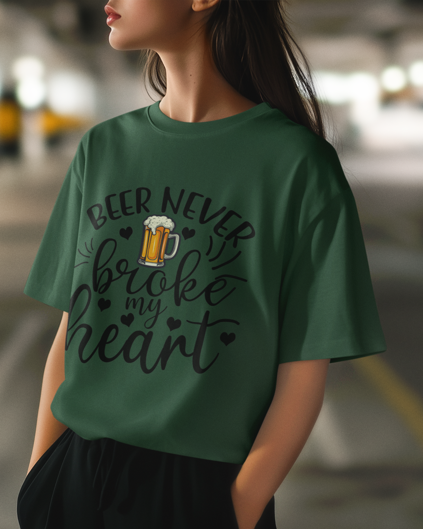 BEER Oversized Unisex Classic TShirt
