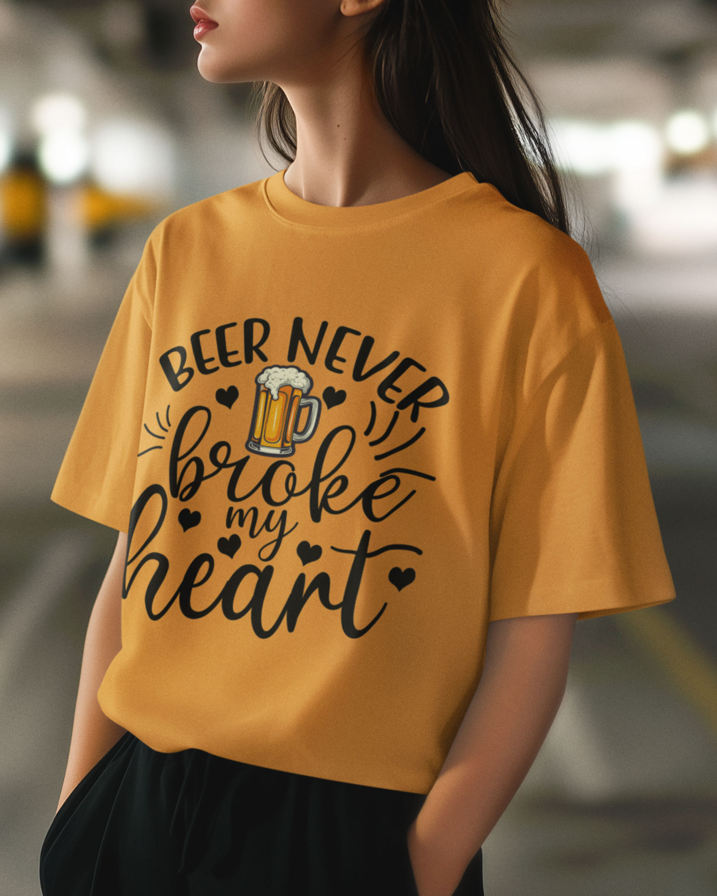 BEER Oversized Unisex Classic TShirt