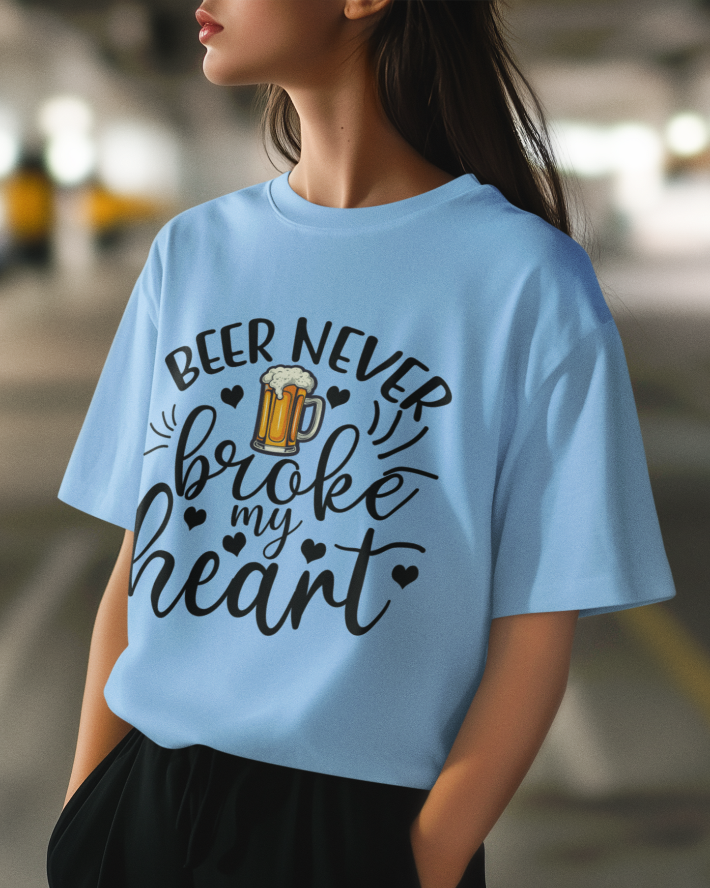 BEER Oversized Unisex Classic TShirt