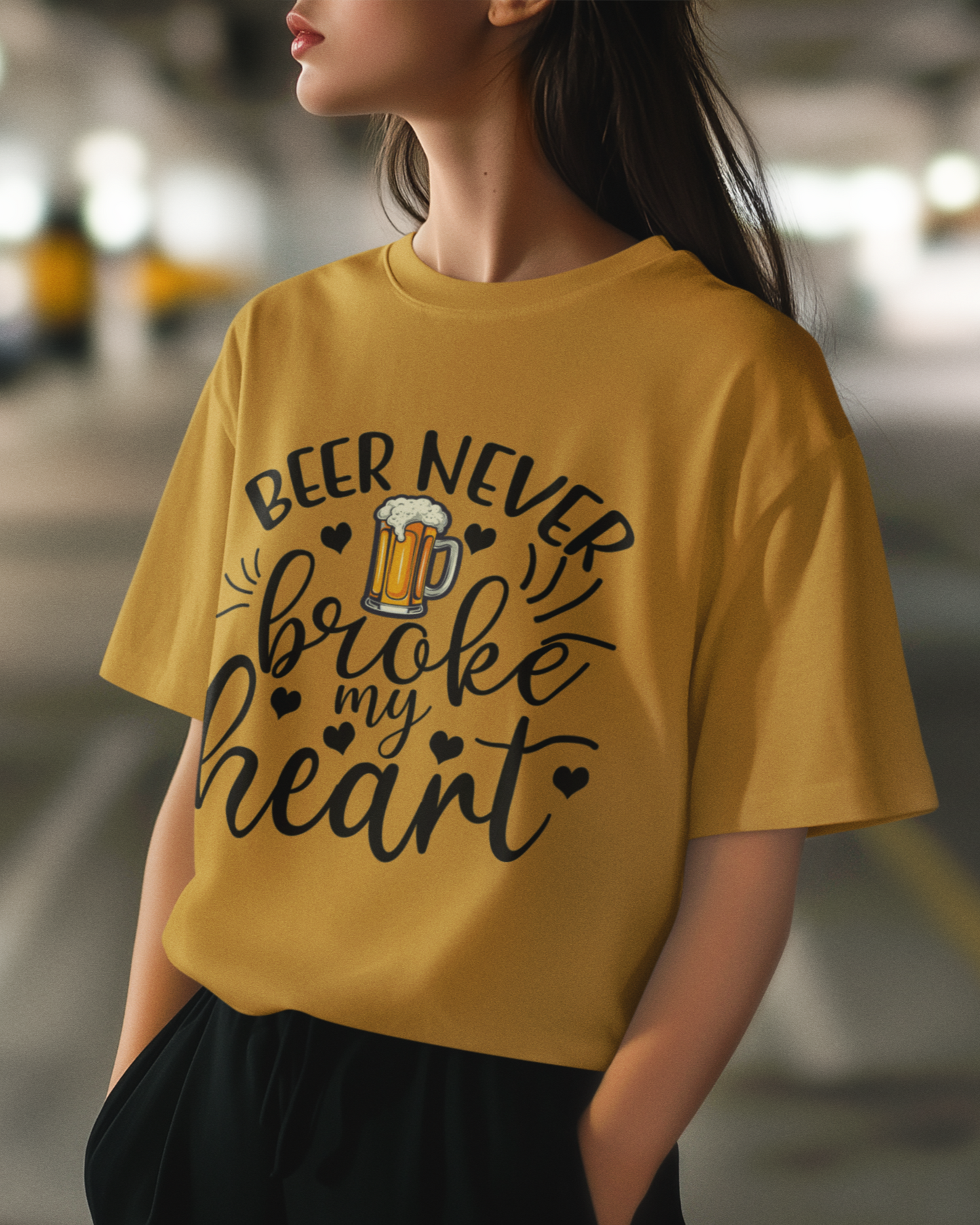 BEER Oversized Unisex Classic TShirt