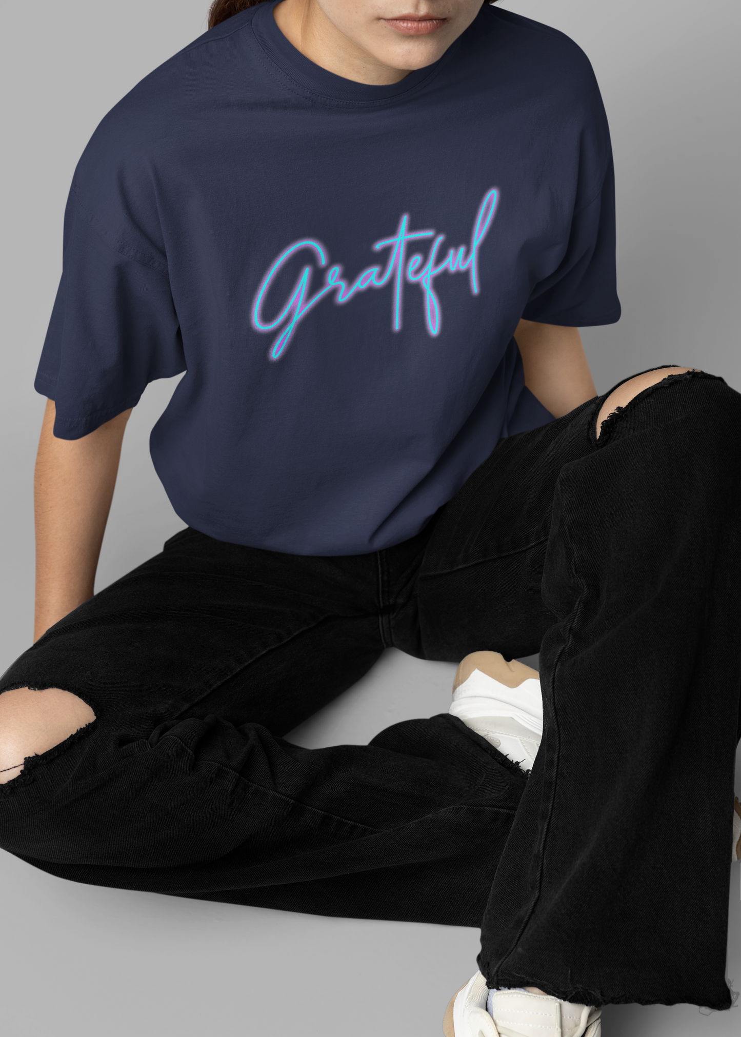 GRATEFUL Oversized Unisex Classic T-Shirt