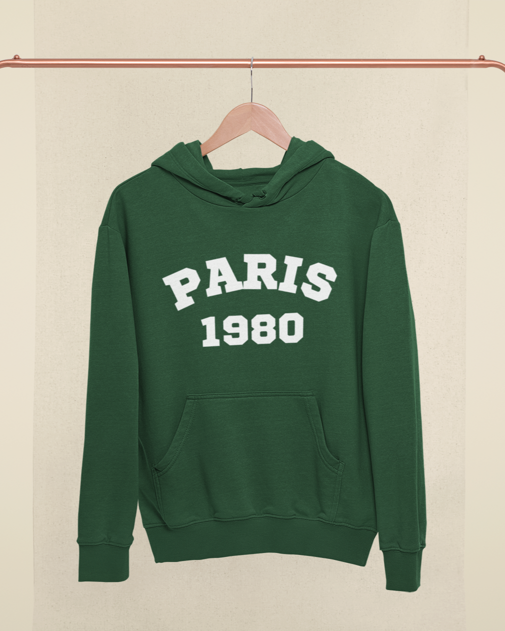 PARIS Unisex Hooded Sweatshirt