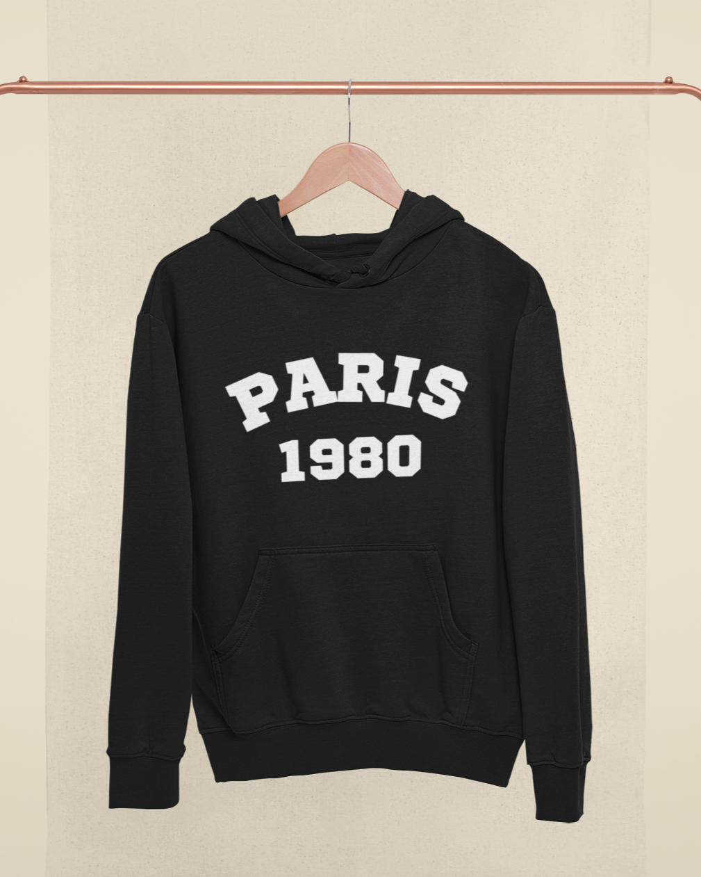 PARIS Unisex Hooded Sweatshirt