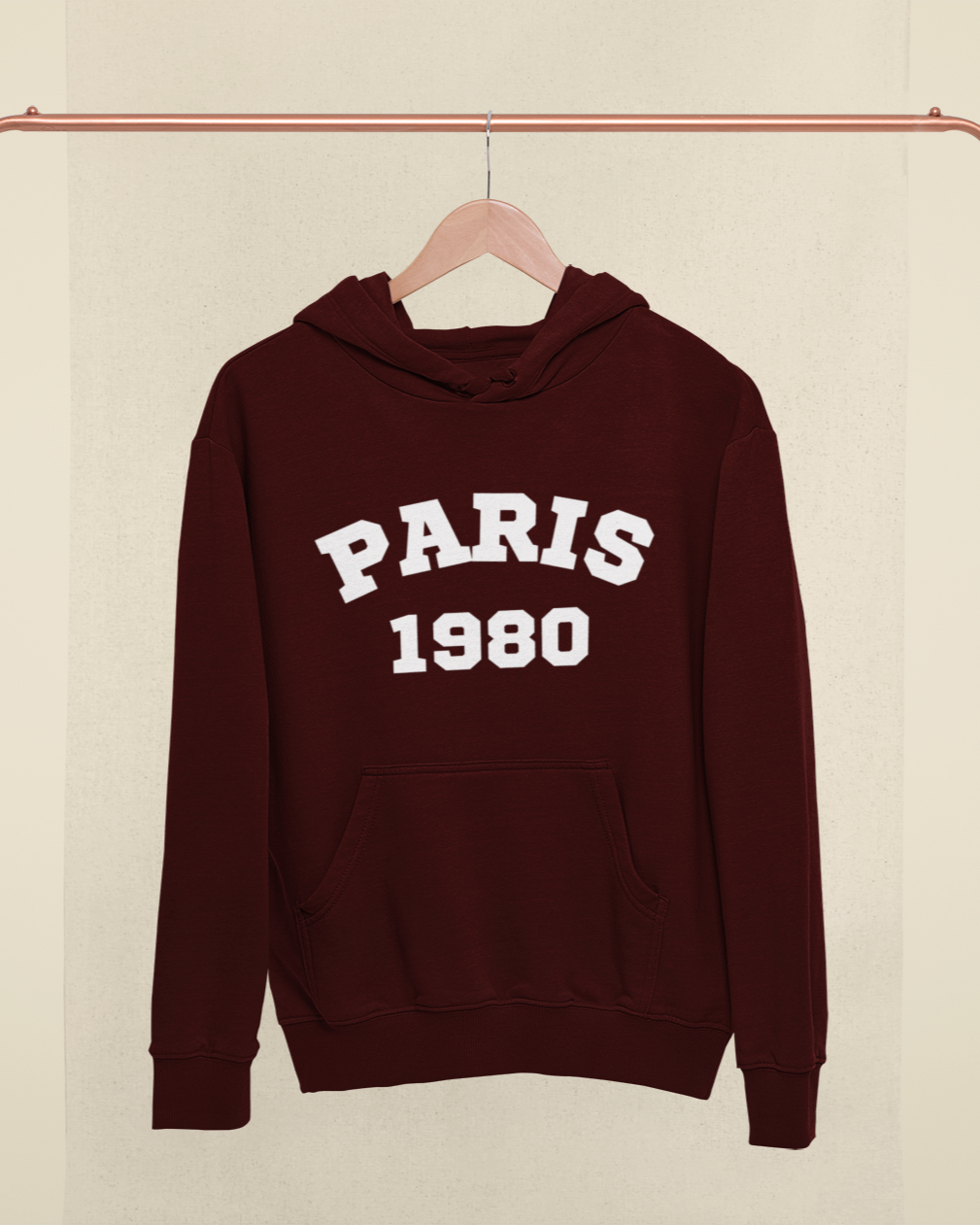 PARIS Unisex Hooded Sweatshirt