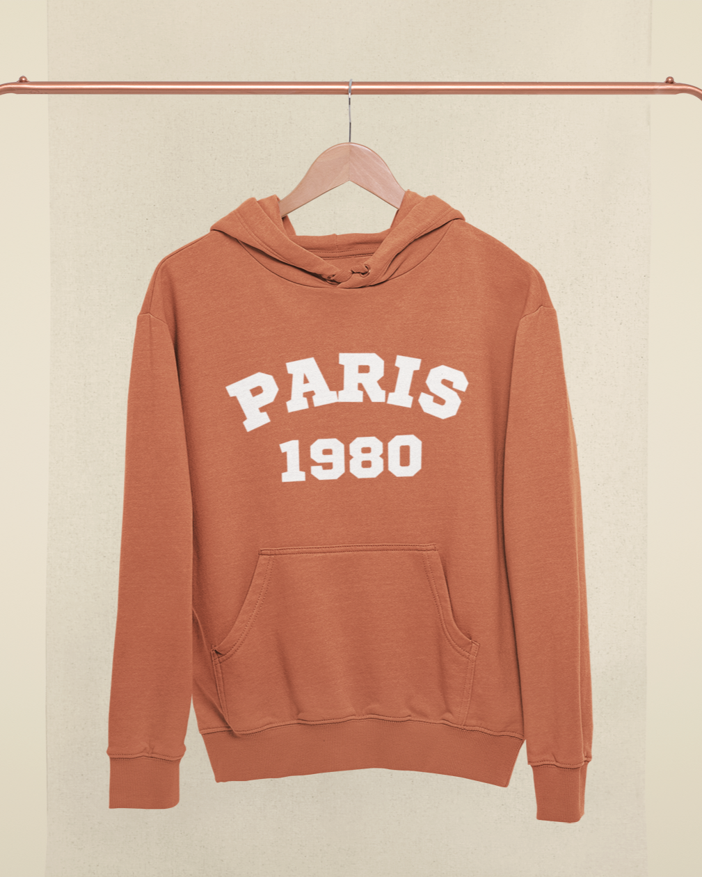 PARIS Unisex Hooded Sweatshirt