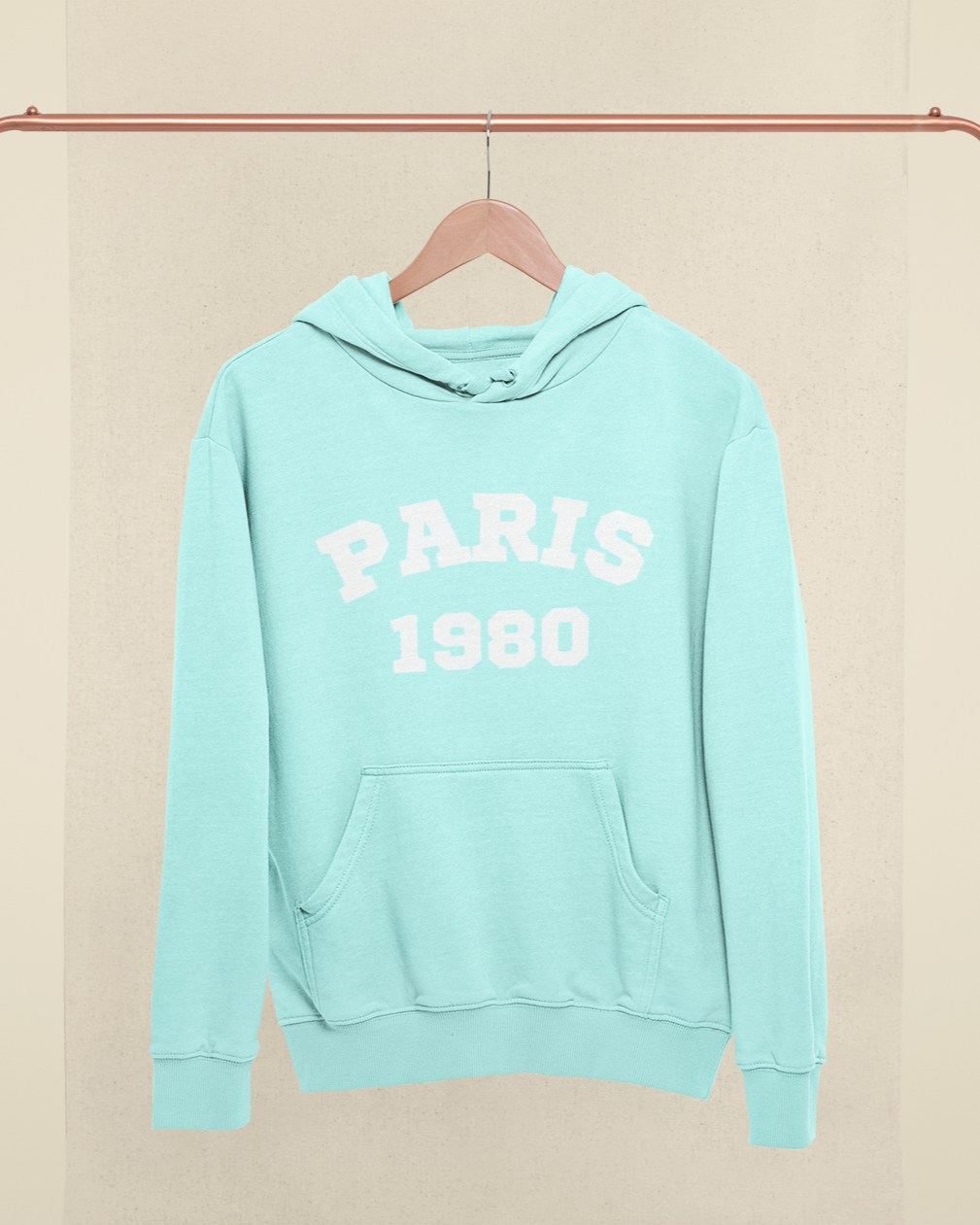PARIS Unisex Hooded Sweatshirt