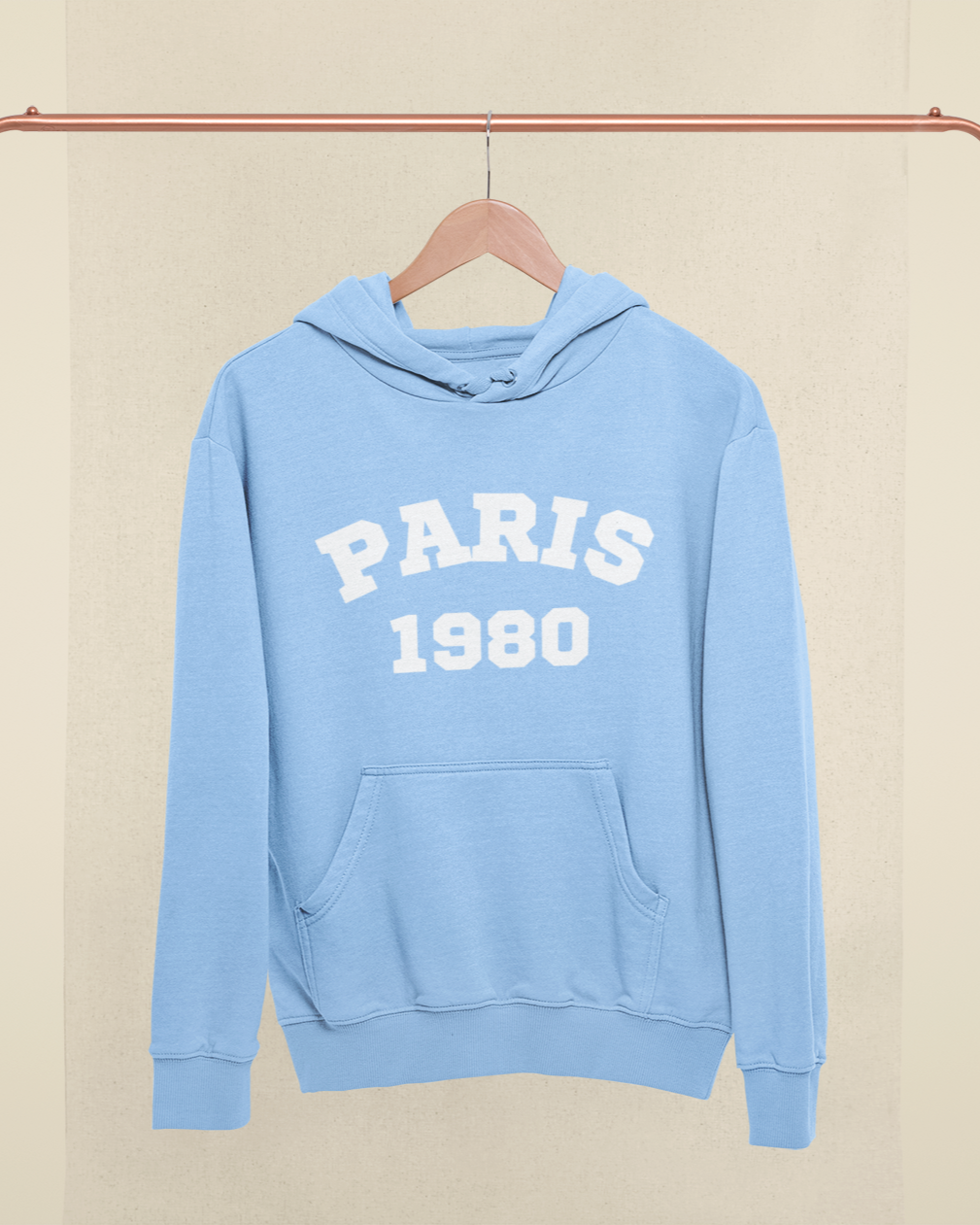 PARIS Unisex Hooded Sweatshirt