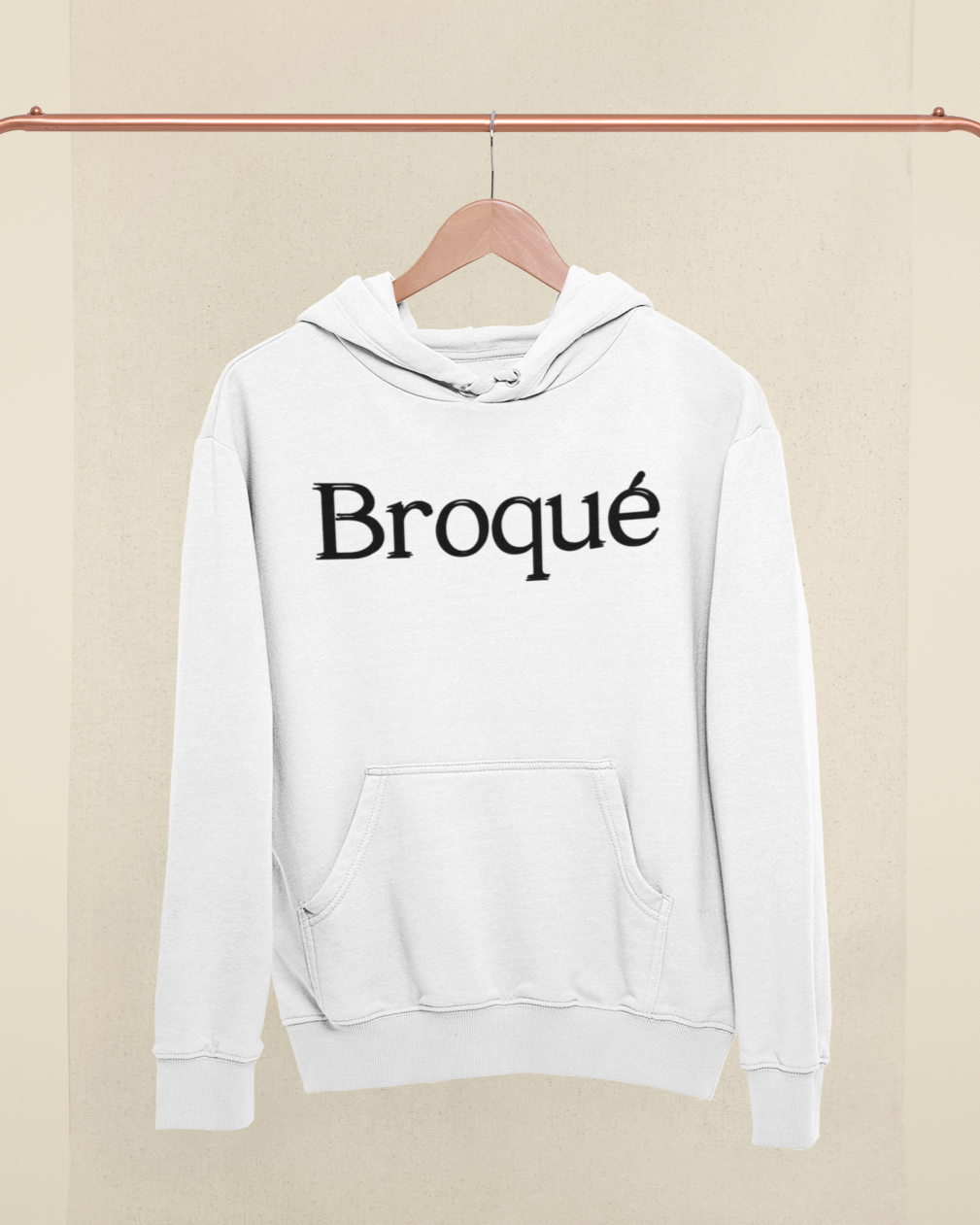 BROQUE HOODED SWEATSHIRT