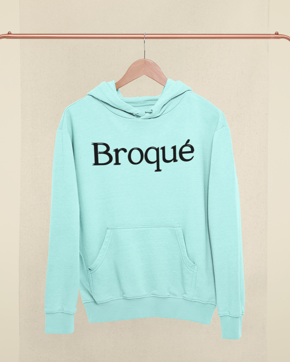 BROQUE HOODED SWEATSHIRT