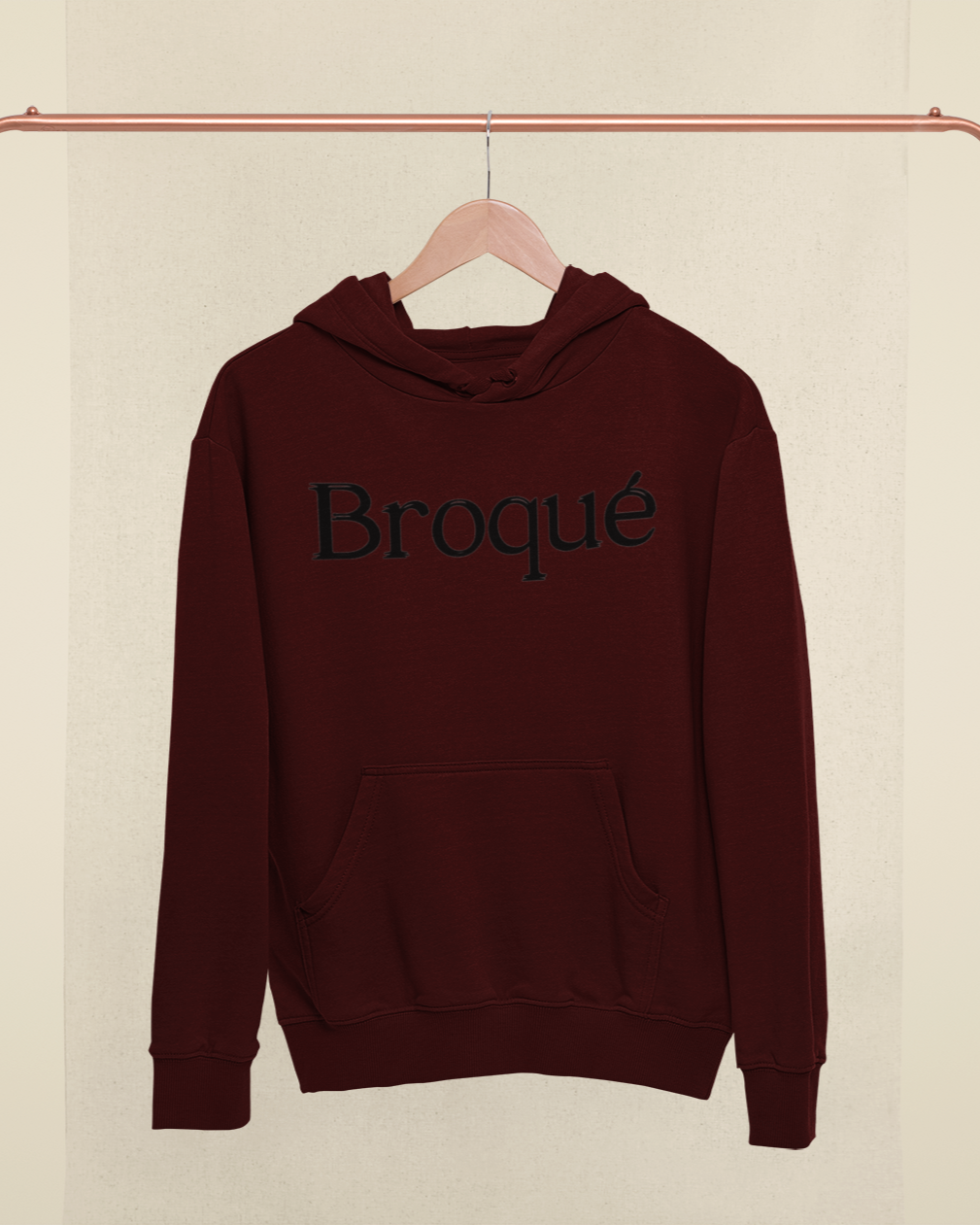 BROQUE HOODED SWEATSHIRT